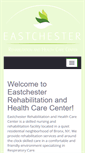 Mobile Screenshot of eastchesterrehab.com